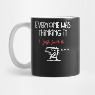 Cheeky guy humor Mug